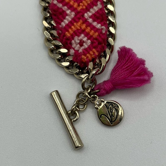 Vera Bradley Crocheted Braided Gold Tone Metal Bracelet - Picture 7 of 7